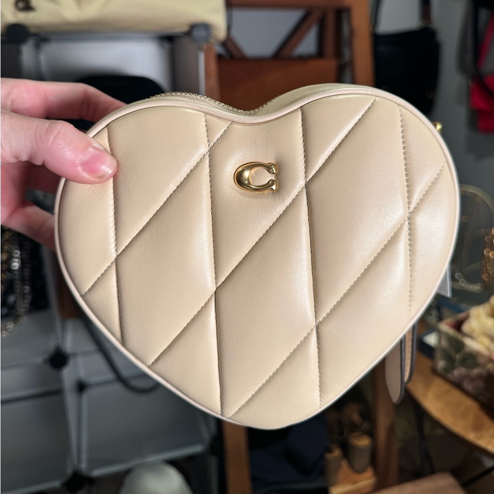 Coach Quilted Heart Purse